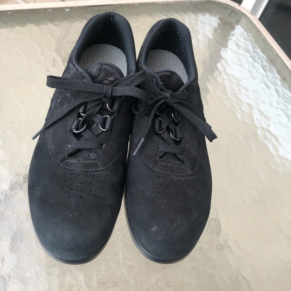 SAS Tripad Comfort Black suede Leather Lace up 8.5 - Picture 4 of 11